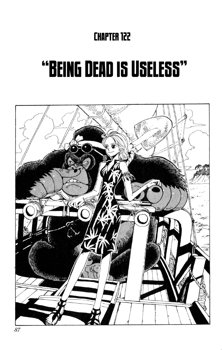 One Piece, Chapter 122 image 01